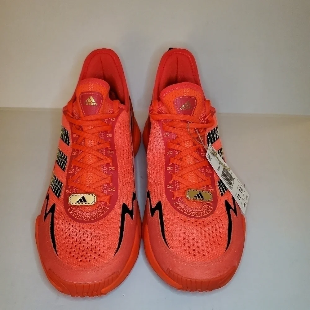Men's Size 11 adidas Impact FLX Flash Red / Gold / Black GY0473